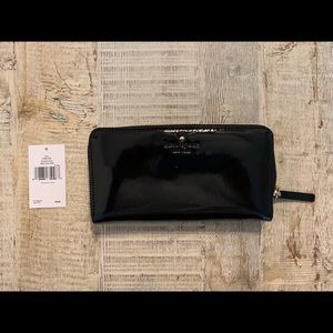 Kate Spade Clutch - Shiny Black